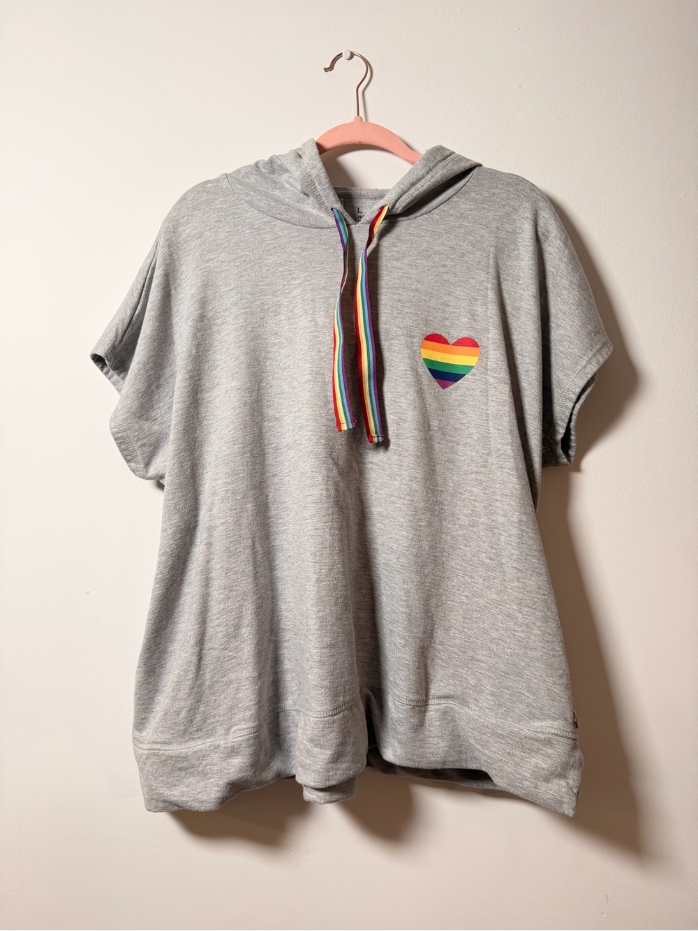 🧡| Lane Bryant LIVI short-sleeve hooded sweatshirt